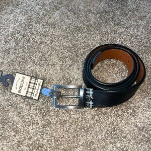 Boconi Dual-Tone Black and Brown Men's Belt Nashville size 40.  New